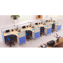 Good quality mobile office workstation for 4 people